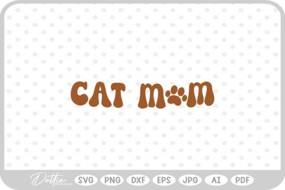 Cat Mom Quote SVG PNG DXF Review: A Heartfelt Design for Real Projects