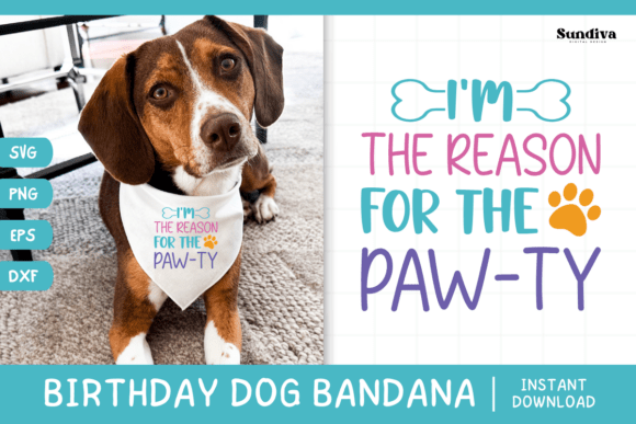Cute Birthday Dog Bandana Quote SVG 11 Review
