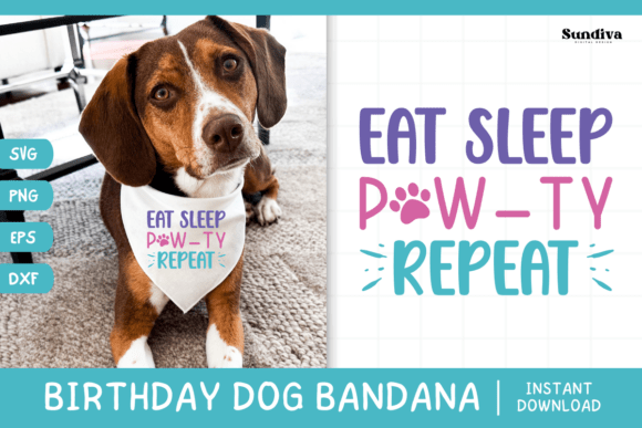 Cute Birthday Dog Bandana Quote SVG 15 Review