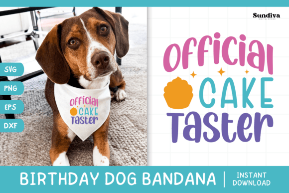 Cute Birthday Dog Bandana Quote SVG 4 Review for Real Projects