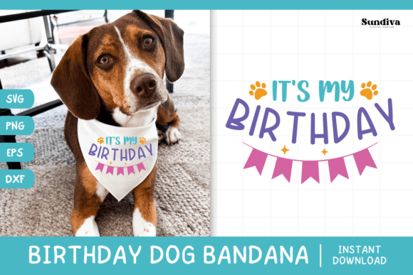 Cute Birthday Dog Bandana Quote SVG 9 Review for Real Projects