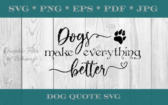 Dog Quote SVG 1 Review: A Heartwarming Design for Real Projects