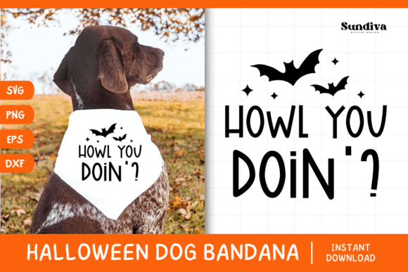 Funny Halloween Dog Bandana Quote SVG 18 Review for Real Projects