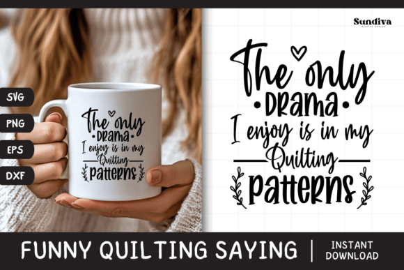 Funny Quilting Quote SVG 35: A Playful Design for Real Projects