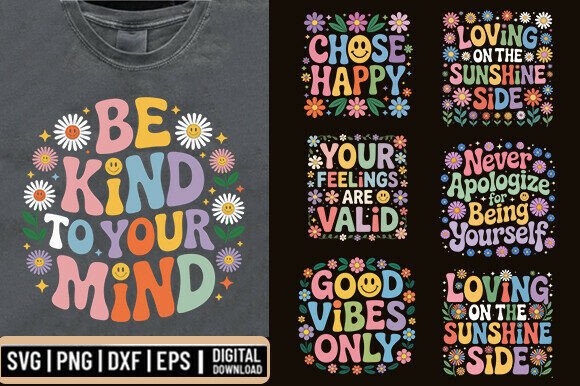 Retro Boho Motivational Quote SVG Bundle Review