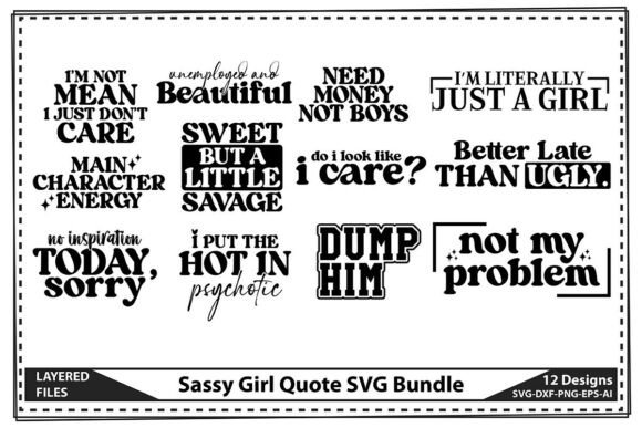 Sassy Girl Quote SVG Bundle Review: A Bold Choice for Real Projects