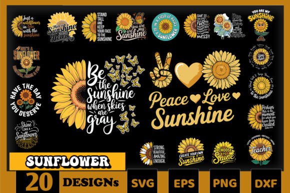 Sunflower Quote SVG Bundle Review for Real Embroidery Projects