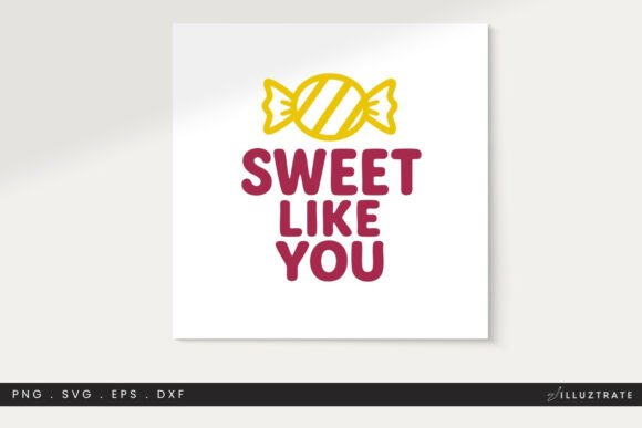 Sweet Quote SVG Cut File Clipart PNG Review for Embroidery Projects